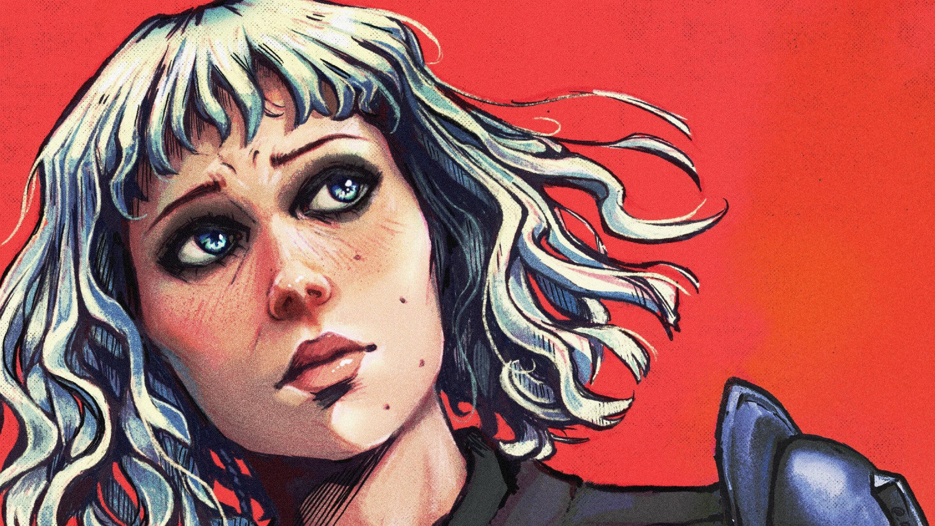 Untitled Shin Hati (Star Wars character) Stylized Portrait