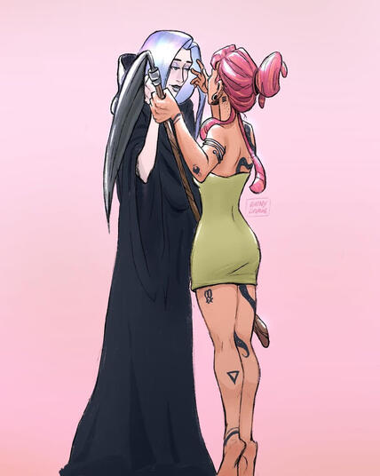 Lola & Coral (OCs), girlfriends