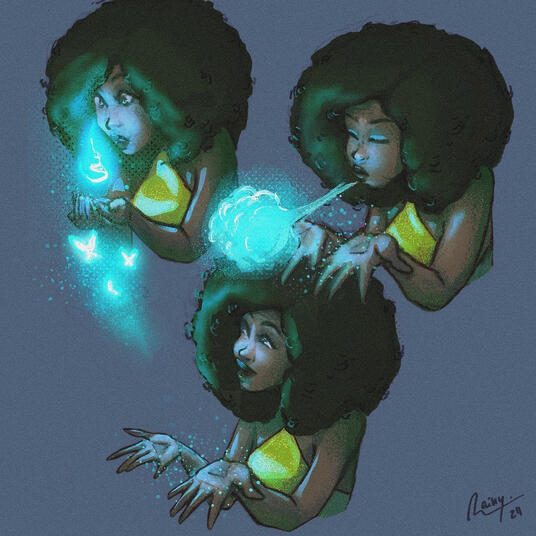 Meadow (OC), forest fairy